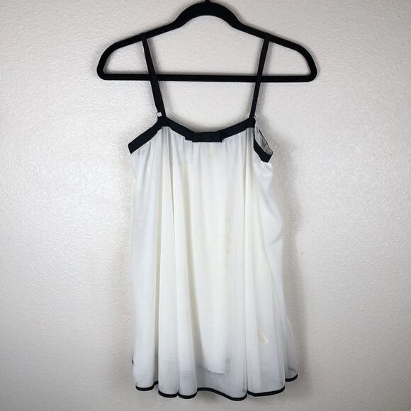 NWOT KATE SPADE Dream A LITTLE DREAM Sheer Mesh Babydoll Sleepwear Size Small - Picture 2 of 11